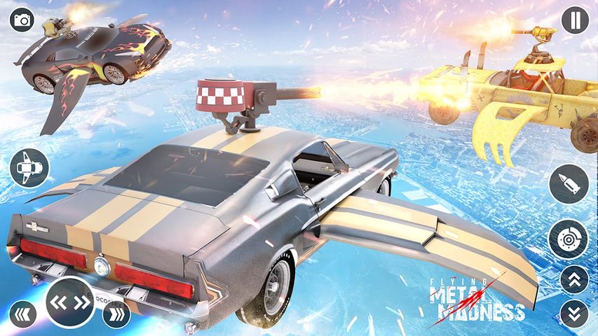 Screenshot 24: Flying Car Robot Shooting Game