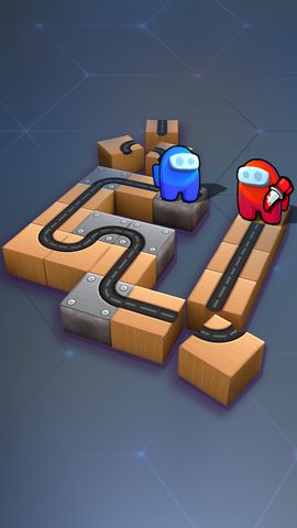 Screenshot 2: Impostor Road: slide puzzle