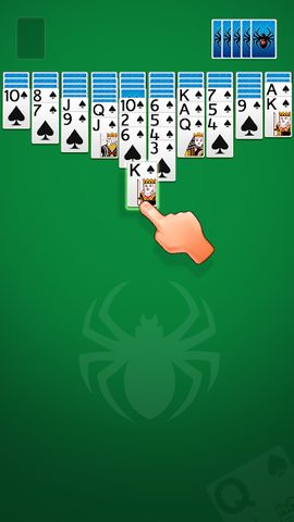 Screenshot 1: Spider Solitaire