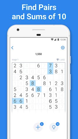 Screenshot 1: Number Match - number games