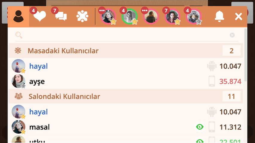 Screenshot 5: Dama Online