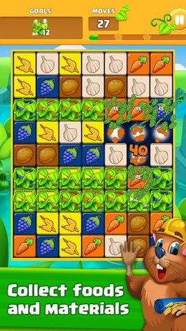 Screenshot 3: Vege Farm Match - Collect Vegetables & Fruits