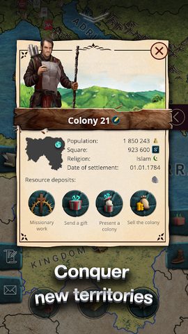 Screenshot 3: Europe 1784 Military strategy