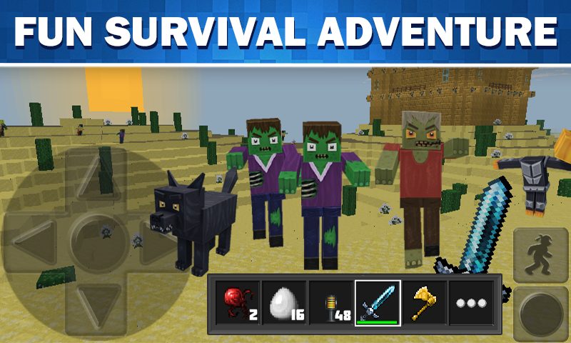 Screenshot 4: WorldCraft: 3D Block Craft