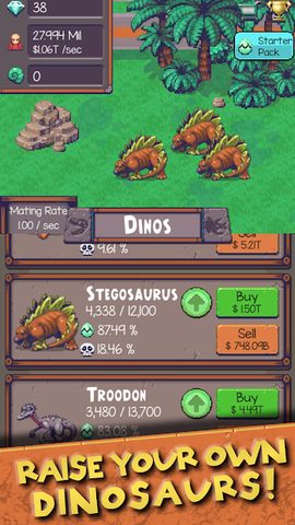 Screenshot 3: Idle Dino Zoo