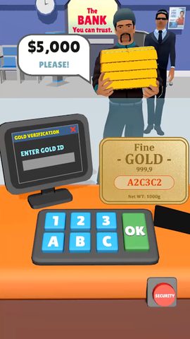 Screenshot 1: Gold Rush 3D!