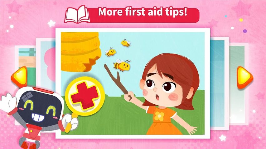 Screenshot 5: Baby Panda's Emergency Tips