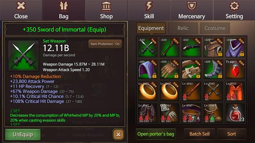 Screenshot 4: Dungeon Chronicle