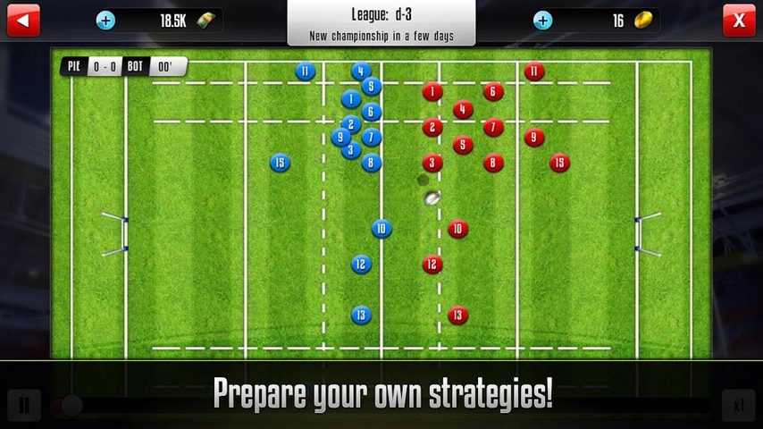 Screenshot 8: Rugby Manager