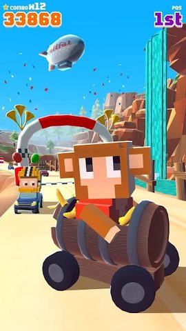Screenshot 18: Blocky Racer - Endless Racing