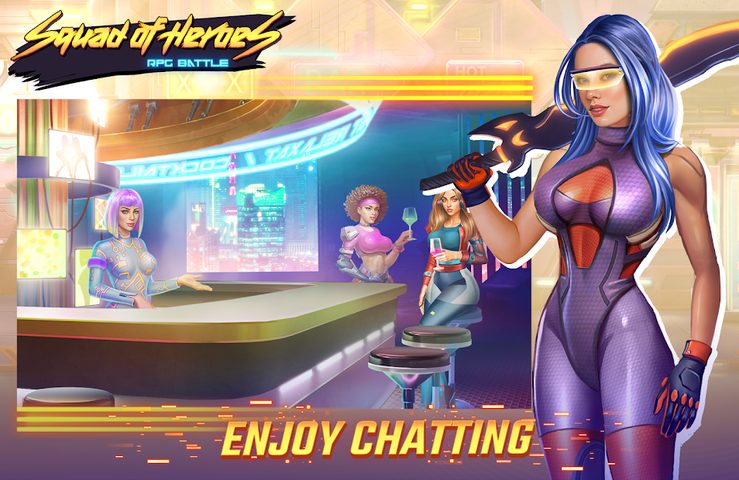 Screenshot 4: Squad of Heroes: RPG battle
