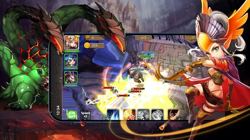 Screenshot 4: Legend of Heroes：Eternal Arena