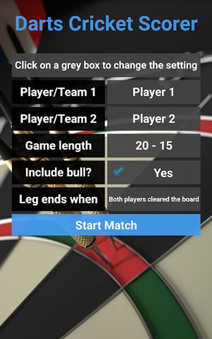 Screenshot 1: Darts Cricket Scorer