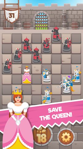 Screenshot 4: Knight Saves Queen