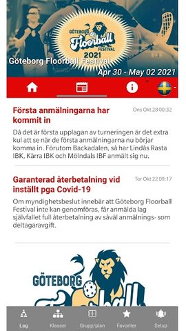 Screenshot 7: Gothenburg Floorball Festival