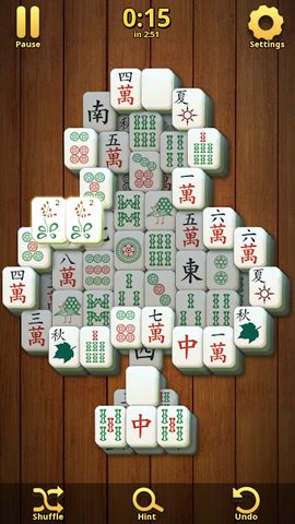 Screenshot 1: Mahjong Solitaire Classic