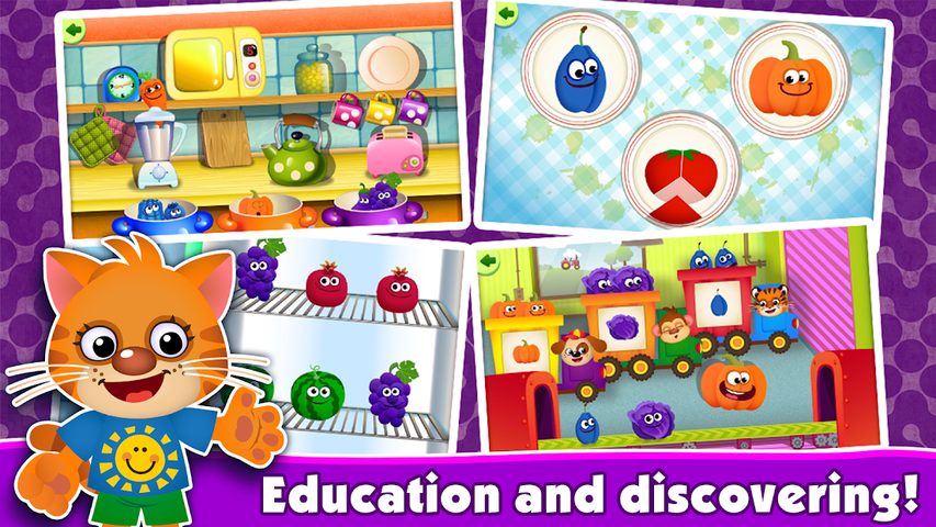 Screenshot 11: FunnyFood Kindergarten learning games for toddlers