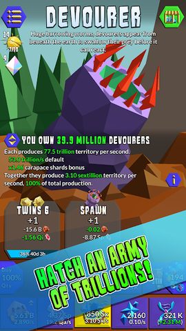 Screenshot 2: Swarm Simulator: Evolution