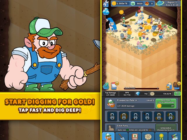 Screenshot 14: Tap Tap Dig 2: Idle Mine Sim