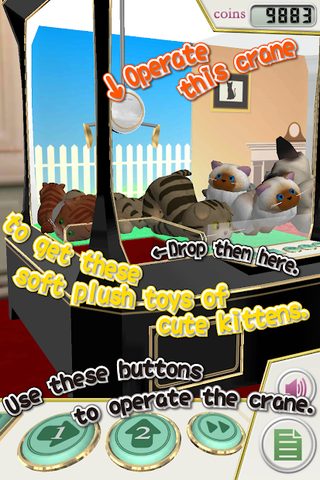 Screenshot 2: Claw Crane Cats