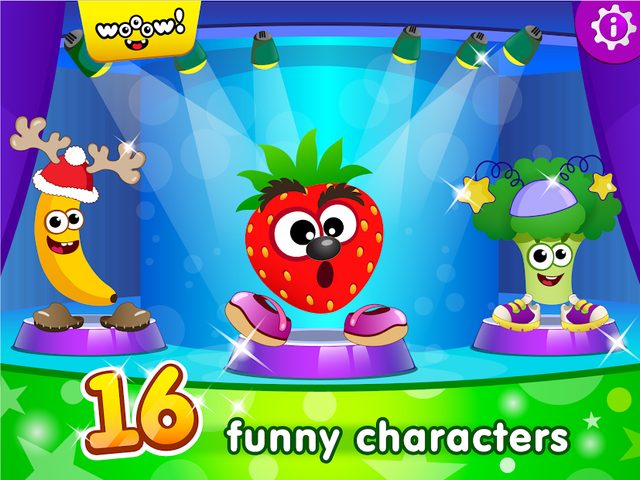 Screenshot 17: Funny Food DRESS UP games for toddlers and kids!😎