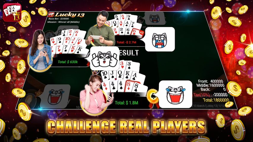 Screenshot 8: Lucky 13: 13 Poker Puzzle