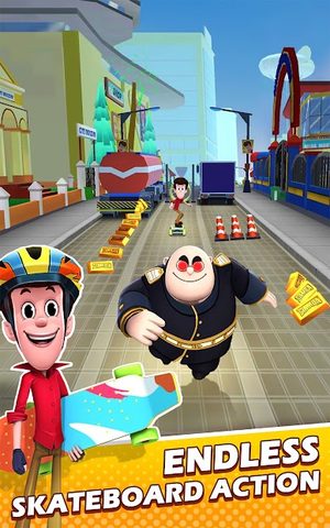 Screenshot 9: Smaashhing Simmba - Skate Rush