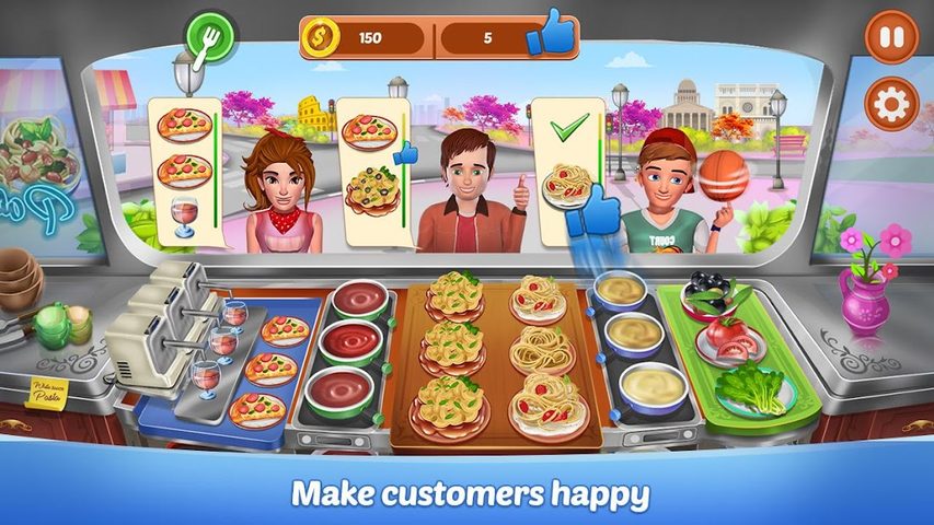 Screenshot 5: Food Truck Restaurant 2: Kitchen Chef Cooking Game