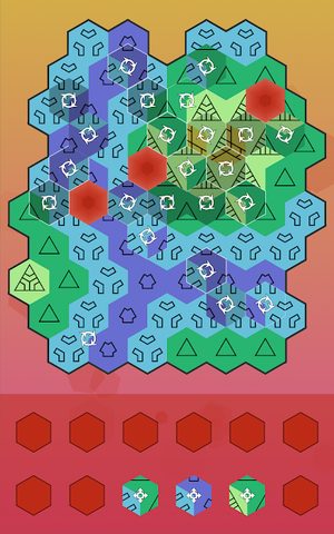 Screenshot 21: Aurora Hex - Pattern Puzzles