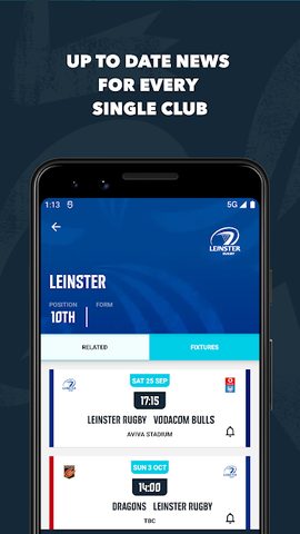 Screenshot 7: United Rugby Championship