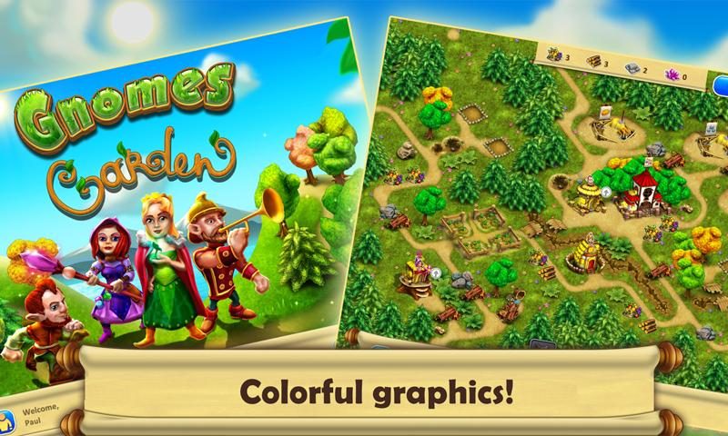 Screenshot 1: Gnomes Garden