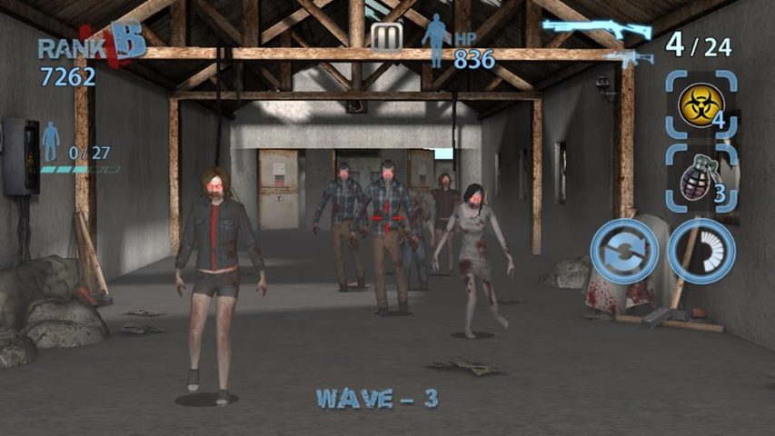 Screenshot 2: Zombie Hunter King