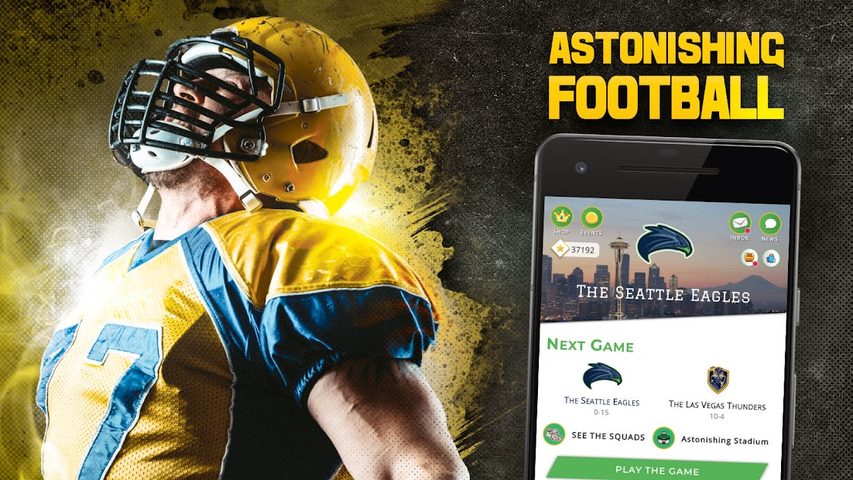 Screenshot 1: Astonishing Football Manager