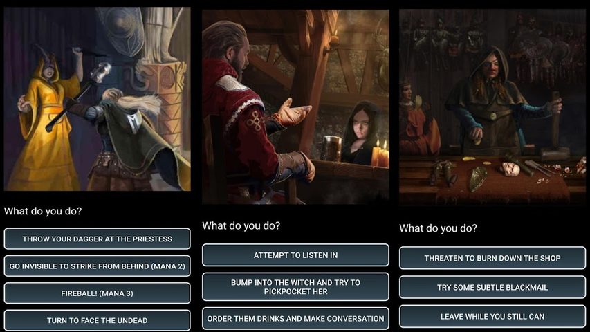 Screenshot 6: D&D Style RPG (Choices Game)
