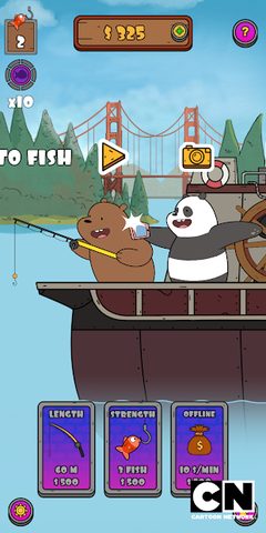 Screenshot 17: We Bare Bears: Crazy Fishing