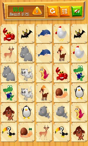Screenshot 1: Memory Animals - Brain Trainer