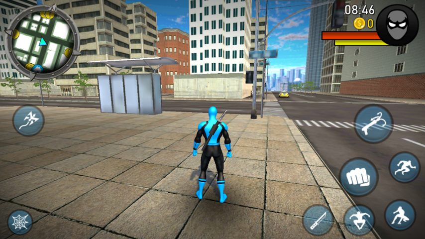 Screenshot 4: Blue Ninja : Superhero Game