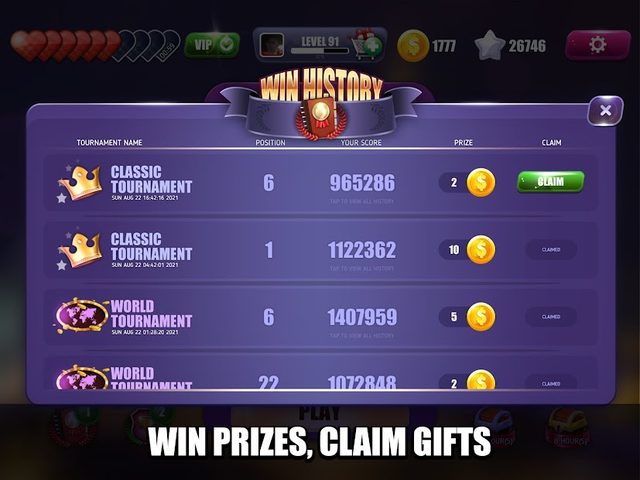 Screenshot 23: Solitaire Towers Tournaments