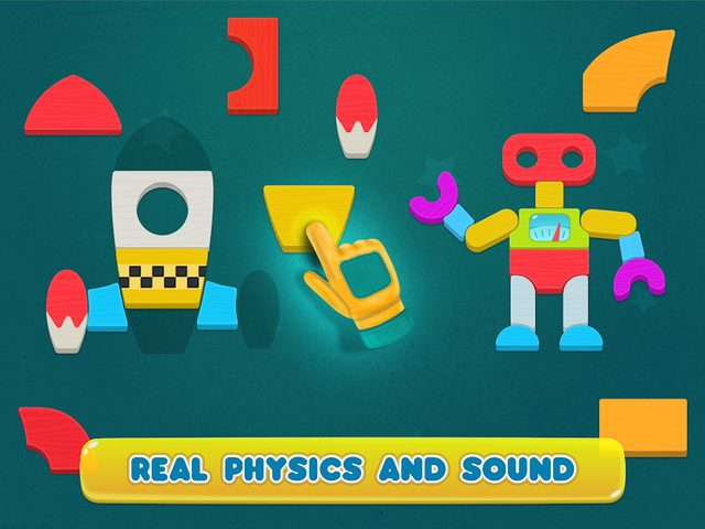Screenshot 11: Cosmo Shapes Puzzles for kids