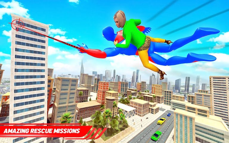 Screenshot 15: Rope Robot Hero Superhero Game