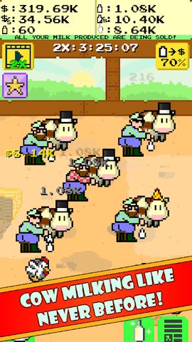 Screenshot 2: 🐄Milk Away! - Idle Cow Game