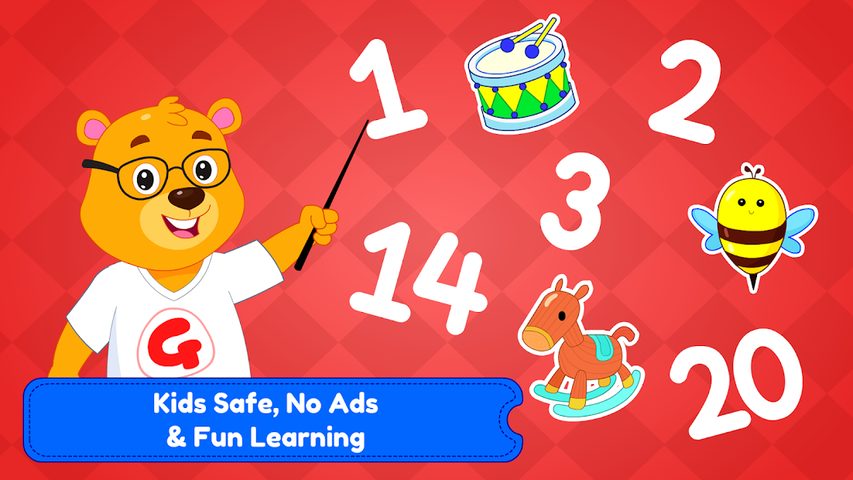 Screenshot 4: Tracing Numbers 123 & Counting Game for Kids
