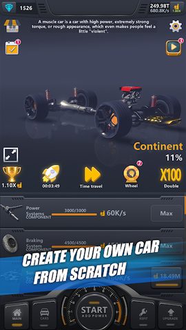 Screenshot 1: Idle Assemble:Car