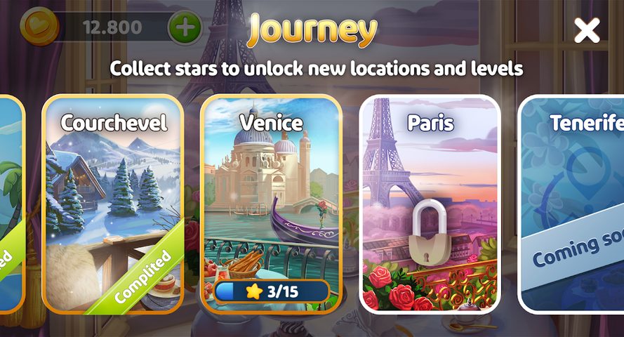Screenshot 4: Solitaire Voyage Tripeaks Card
