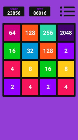 Screenshot 1: 2048