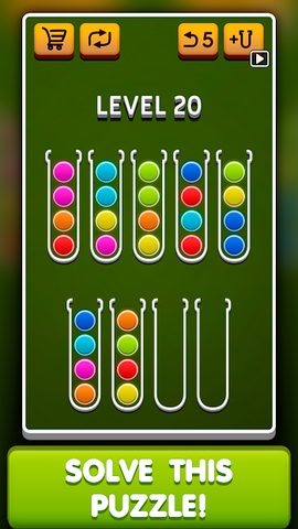 Screenshot 1: Sort Ball Puzzle