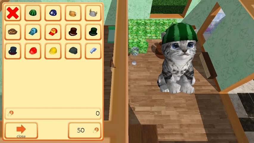 Screenshot 4: Cute Pocket Cat 3D - Part 2
