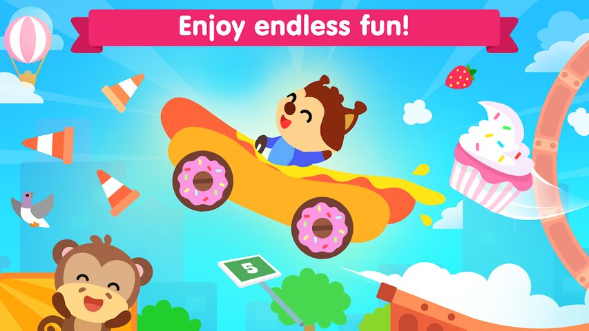 Screenshot 3: Car games for kids ~ toddlers game for 3 year olds