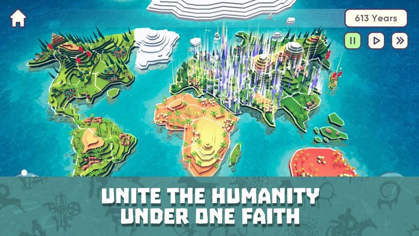 Screenshot 7: God Simulator. Sandbox strategy game Religion Inc.