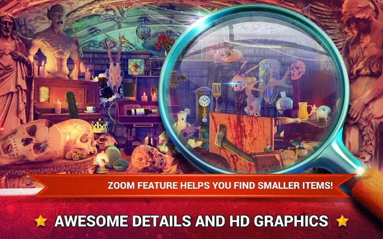 Screenshot 2: Hidden Objects Vampires Temple 2 – Vampire Games